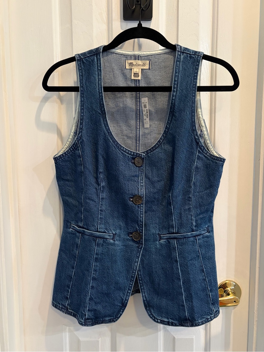 Madewell Denim Vest - Picture 8 of 12